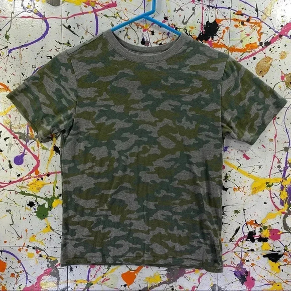 Cat & Jack Camouflage Tee Shirt - Picture 1 of 2